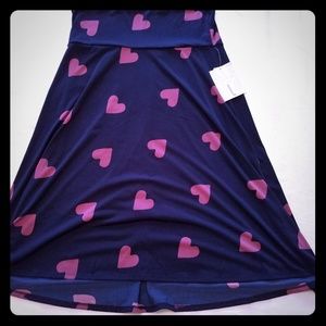 Lularoe Azure heart skirt